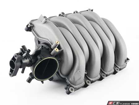 ES#284950 - 079133185CG - Intake Manifold  - Complete intake manifold with drive units and potentiometers - Genuine Volkswagen Audi - Audi