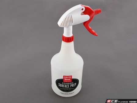 ES#4164178 - B3110 - Foaming Surface Prep Secondary Bottle With Sprayer - 35oz  - Foaming Surface Prep is the most intense foam cleaner in the BOSS&trade; Foaming System. - Griot's - Audi BMW Volkswagen Mercedes Benz MINI Porsche