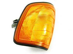ES#252643 - 1248260243 - Front Turn Signal Housing - Left (Driver) Side - Amber Housing only - Does not include bulb or bulb socket - Magneti Marelli - Mercedes Benz