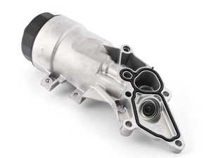 ES#1689056 - 1561800410 - Oil Filter Housing  - Includes Seal, Filter, and Filter Cap - Genuine Mercedes Benz - Mercedes Benz