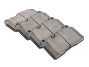 ES#4158639 - 8R0698151L - Premium Ceramic OE Equivalent Pad - Front - Brembo NAO Ceramic developed to meet low dust & noise requirements - Restore the stopping power in your vehicle - Brembo - Audi