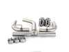 ES#3579180 - 023245ECS01-02KT - MK7 GTI Muffler Delete Kit - With 4.0" Chrome Tips - Add an aggressive exhaust note to your VW MK7 GTI's stock exhaust system - ECS - Volkswagen