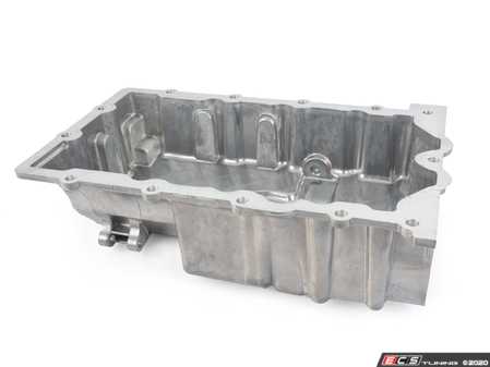 ES#4147119 - 11132463751 - Oil Pan W/ Drain Plug - M14x1.5 , Replacement oil pan with drain plug - Vaico - MINI