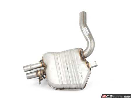 ES#3140759 - 18308643654 - F30 Rear Muffler With Exhaust Flap - Genuine BMW - BMW