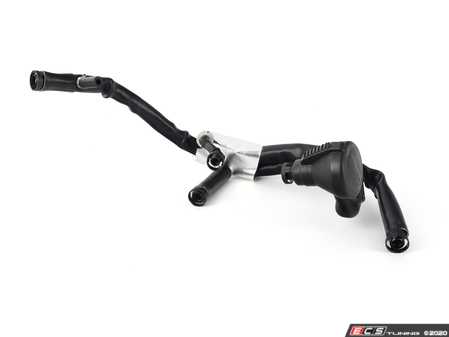 ES#3130041 - 078103235R - Pressure Control Valve (PCV) Assembly - Complete breather hose assembly that includes the PCV valve - Vaico - Audi