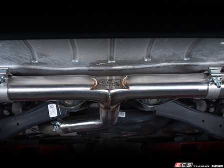 ECS - 023245ECS01-02KT - MK7 GTI Muffler Delete Kit - With 4.0" Chrome Tips