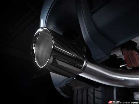 ECS - 023245ECS01-02KT - MK7 GTI Muffler Delete Kit - With 4.0" Chrome Tips