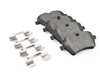 ES#4070718 - 34216761281 - Rear Euro Ceramic Brake Pad Set - A traditional choice for braking service using factory specified friction. - Bosch - BMW