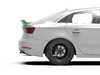 ES#4213098 - DUCKA3V8S - Ducktail Spoiler - Stick-on spoiler that requires no drilling! Can be blended with trunk lid if desired. - Clinched - Audi