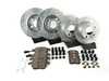 ES#3194860 - k528k3129KT - Z23 Evolution Sport Front & Rear Brake Service Kit - Includes Evolution Tru-Cast Drilled & Slotted rotors paired with Evolution Sport Pads - Power Stop - Audi