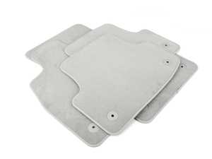 ES#3100354 - 8V4863011DGK6 - Carpeted Floor Mat Set - Titanium Grey - Front and rear set of floor mats - Genuine Volkswagen Audi - Audi
