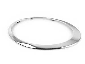 ES#2979016 - 51137351371 - Chrome Headlight Ring - Left - Replace your damaged or rock chipped chrome - Genuine MINI - MINI