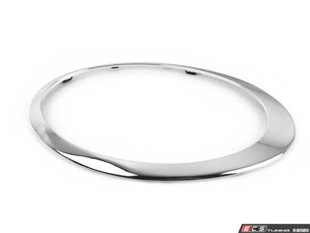 ES#2979016 - 51137351371 - Chrome Headlight Ring - Left - Replace your damaged or rock chipped chrome - Genuine MINI - MINI