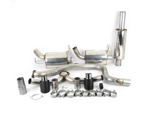 ES#4159392 - SSXVW612 - 3" Cat-Back Exhaust System - Resonated - Get that Exhaust tone you've been looking for! Features 3" construction with 4" Carbon "Jet 100" style tips. - Milltek Sport - Volkswagen