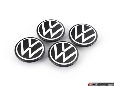 ES#4020306 - 000071213D - VW Dynamic Floating Center Cap "Spin Wheel Cap" - Set of 4 (New Logo) - Inspiration from the Rolls Royce part bin for your Volkswagen - 66mm - Genuine Volkswagen Audi - Volkswagen