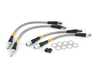 ES#3225040 - 950.34527 - Stainless Steel Brake Lines - Rear - Designed to create a quicker, firmer, more consistent pedal response - DOT compliant - StopTech - 