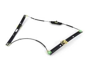 ES#2832750 - 8R0837461K - Front Window Regulator - Left - Does not include the window motor - Genuine Volkswagen Audi - Audi