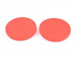 ES#4164034 - 10624 - Red Foam Waxing Pads - 6.5" - 2 Pack - This pad is made for the precise, even application of waxes and sealants, ensuring easy product removal and vibrant, uniform color. - Griot's - Audi BMW Volkswagen Mercedes Benz MINI Porsche