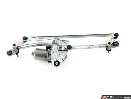 ES#394108 - 4F1955023K - Windshield Wiper Bracket With Motor - Located under the rain tray - Genuine Volkswagen Audi - Audi