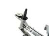ES#394108 - 4F1955023K - Windshield Wiper Bracket With Motor - Located under the rain tray - Genuine Volkswagen Audi - Audi