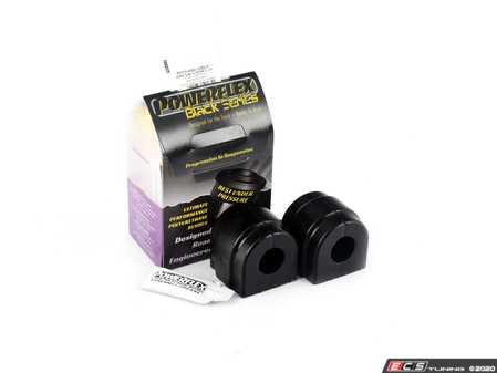 ES#2650452 - PFF5-4602-24Bx2 - Race Polyurethane Front Sway Bar Bushing Set - Stiffer bushings allow sway bars to work at their fullest potential. For use with a 24mm sway bar - Powerflex Black Series - BMW