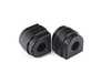 ES#2650452 - PFF5-4602-24Bx2 - Race Polyurethane Front Sway Bar Bushing Set - Stiffer bushings allow sway bars to work at their fullest potential. For use with a 24mm sway bar - Powerflex Black Series - BMW