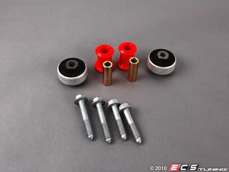 ES#7264 - 1J0498003 - Polyurethane Control Arm Bushing Kit - Includes all control arm bushings and necessary hardware - ECS - Volkswagen