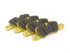 ES#3546050 - 4909RSL1 - RSL1 Yellow Endurance Racing Brake Pads - Rear  - Popular street and endurance racing pad with slightly higher friction levels than RSL29 pads. Same friction material used in several European racing series. - Pagid Racing - Porsche