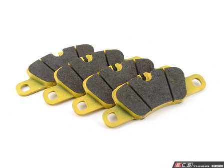 ES#3546050 - 4909RSL1 - RSL1 Yellow Endurance Racing Brake Pads - Rear  - Popular street and endurance racing pad with slightly higher friction levels than RSL29 pads. Same friction material used in several European racing series. - Pagid Racing - Porsche