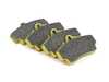 ES#3545859 - 2406RSL1 - RSL1 Yellow Endurance Racing Brake Pads - Rear - Low metallic resin bonded compound with a low wear rate perfect for endurance races. - Pagid Racing - Audi Volkswagen Porsche