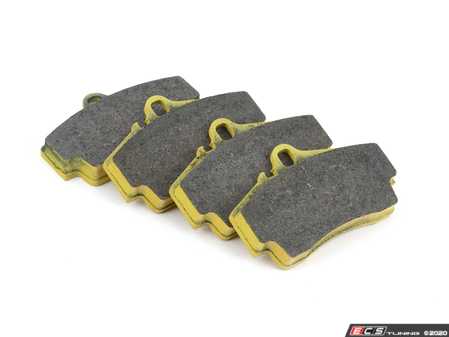 ES#3545859 - 2406RSL1 - RSL1 Yellow Endurance Racing Brake Pads - Rear - Low metallic resin bonded compound with a low wear rate perfect for endurance races. - Pagid Racing - Audi Volkswagen Porsche