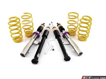 ES#3979113 - 102800BB - KW V1 Series Coilover Kit - Fixed Dampening - Variant 1 coilovers offer the best balance between sporty driving and comfort - KW Suspension - Volkswagen