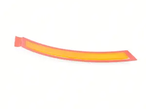 F15 X5 Reflector - Bumper Cover (Yellow)