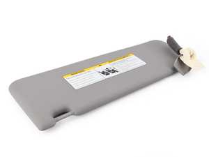 ES#2100938 - 51167248860 - F10 Sun Visor with Label - Right - Everest Gray - Genuine BMW - BMW