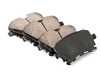 ES#4212788 - EUR1018A - Rear Euro Ceramic Brake Pad Set - For those looking for a low dust replacement brake pad - Akebono - Audi