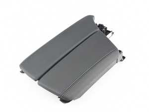 ES#2080149 - 51169216865 - Armrest Leather - Front Middle, Black - Genuine BMW - BMW