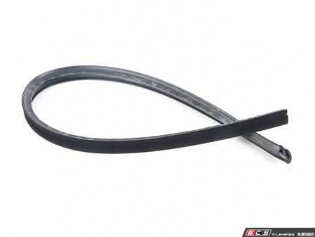 ES#3268943 - 92853732104 - Outer door Window Sealing Strip - Left - Exterior seal at window base - Genuine Porsche - Porsche