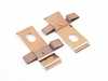 ES#59565 - 34111164082 - Pad Mounting Hardware Set - For use with a pair of E31 Brembo 4-piston calipers - Genuine BMW - BMW