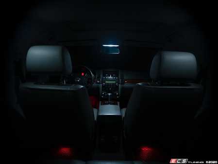 ES#4069660 - T1MASTERREDFWKT - T1/T2 Touareg Master LED Interior Lighting Kit - With Red Footwell Lights - Overhaul your entire interior in minutes with interior LEDs from ZiZa. Features RED footwell lights. - ZiZa - Volkswagen