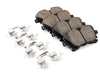 ES#2762527 - 4H0615601HKT4 - Front & Rear Brake Service Kit - Featuring Zimmerman rotors and Akebono Euro Ceramic pads - Assembled By ECS - Audi