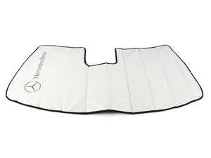 ES#3409767 - Q6670059 - Windshield Sun Shade - Protect your interior from sun damage and keep it cool on hot days - Genuine Mercedes Benz - Mercedes Benz