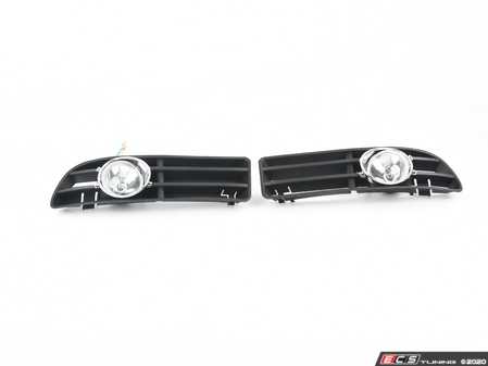 ES#2806929 - FL-VJ99-C - Bumper Fog Light Kit - Clear - Increase your light output for added safety while increasing style - Spyder - Volkswagen