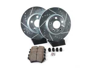 ES#3990440 - K7980 - Z23 Evolution Brake Kit - Front Pair 11.57" (294x22) - Proven performance with minimal dust - Power Stop - MINI