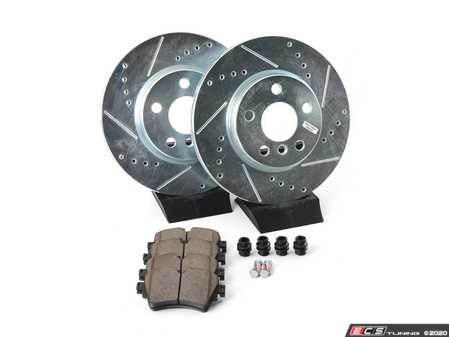 ES#3990440 - K7980 - Z23 Evolution Brake Kit - Front Pair 11.57" (294x22) - Proven performance with minimal dust - Power Stop - MINI