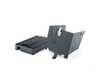 ES#4143530 - 019722ECS01-02KT -  Matte Black Battery Cover Kit - Ditch the plastic and upgrade to an ECS Aluminum & Matte Black Battery Cover Kit! - ECS - Audi Volkswagen
