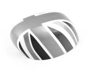 ES#4041245 - 51162465788 - Black Jack Mirror Cap - Right - Upgrade or replace your MINI side mirror cap - Genuine MINI - MINI