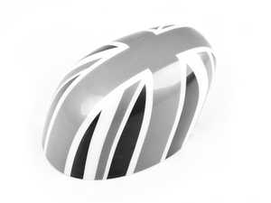 ES#4041246 - 51162465789 - Black Jack Mirror Cap - Left  - Upgrade or replace your MINI side mirror cap - Genuine MINI - MINI