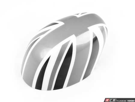 ES#4041246 - 51162465789 - Black Jack Mirror Cap - Left  - Upgrade or replace your MINI side mirror cap - Genuine MINI - MINI