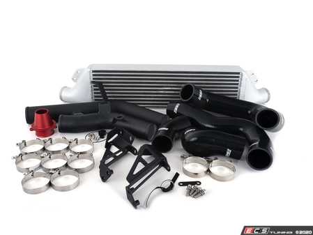 ES#4033458 - 023622ECS02-02KT - MK6 GTI Front Mount Intercooler Kit - With ECS Charge Pipes - Bolt on up to +9 WHP / +10 WTQ and lower intercooler outlet temps by 66 F with our In-House Engineered FMIC Kit! - ECS - Volkswagen