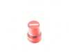 ES#4171978 - 028636ECS07-01 - Billet Power Port Plug - "Full Send" - Red Anodized - A little fun and function for your car! - ECS - Audi BMW Volkswagen Mercedes Benz MINI Porsche